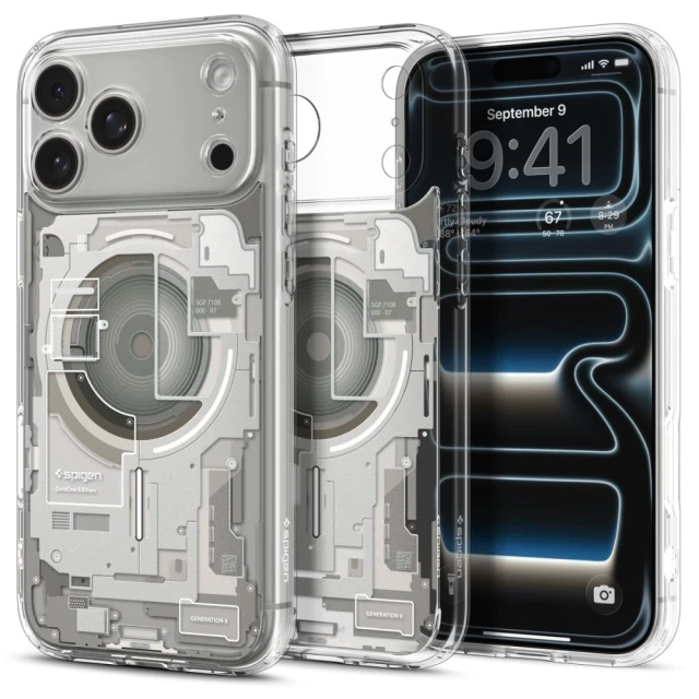 Чохол Spigen Ultra Hybrid для iPhone 17 Pro Max Neo One Titanium with MagSafe (ACS10288)