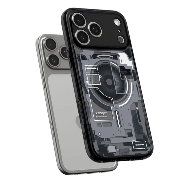 Чохол Spigen Ultra Hybrid для iPhone 17 Pro Max Neo One Black with MagSafe (ACS10289)