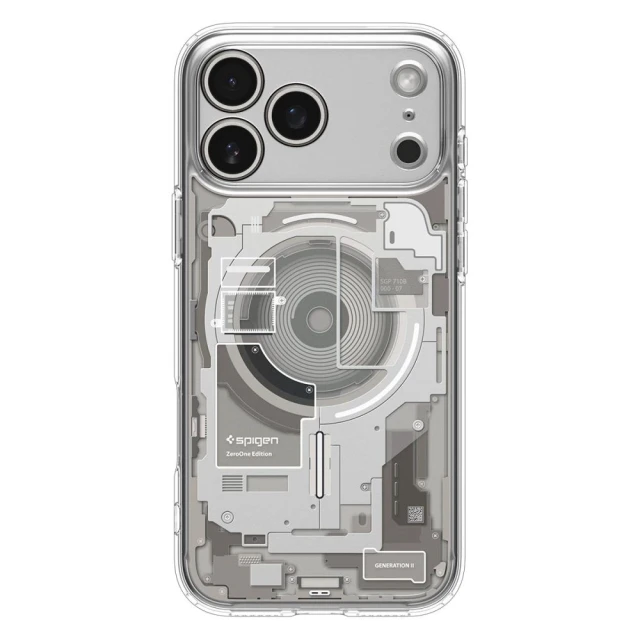 Чохол Spigen Ultra Hybrid для iPhone 17 Pro Max Neo One Clear with MagSafe (ACS10290)