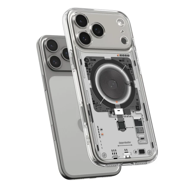 Чохол Spigen Ultra Hybrid для iPhone 17 Pro Max Neo One Clear with MagSafe (ACS10290)
