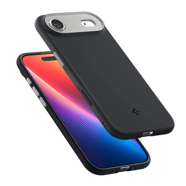 Чохол Spigen Nano Pop для iPhone 17 Air Black with MagSafe (ACS10301)
