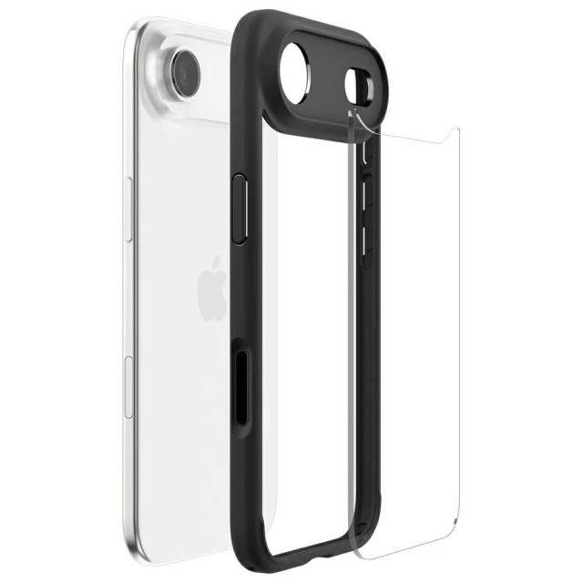 Чохол Spigen Ultra Hybrid для iPhone 17 Air Matte Black (ACS10310)