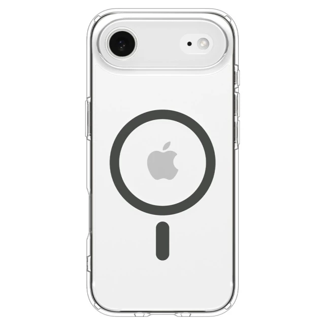 Чохол Spigen Ultra Hybrid для iPhone 17 Air Grey Transparent with MagSafe (ACS10314)