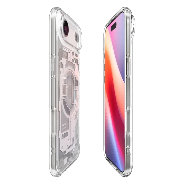 Чохол Spigen Ultra Hybrid для iPhone 17 Air Zero One White with MagSafe (ACS10318)