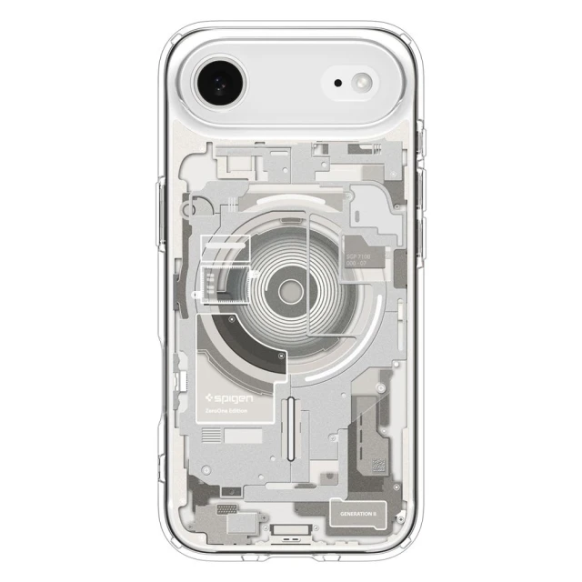 Чохол Spigen Ultra Hybrid для iPhone 17 Air Zero One Titanium with MagSafe (ACS10319)