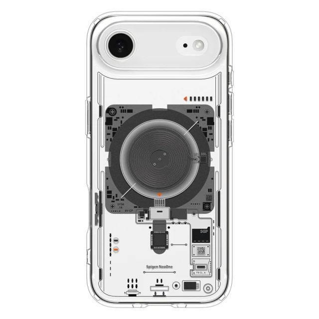 Чохол Spigen Ultra Hybrid для iPhone 17 Air Neo One Clear with MagSafe (ACS10321)