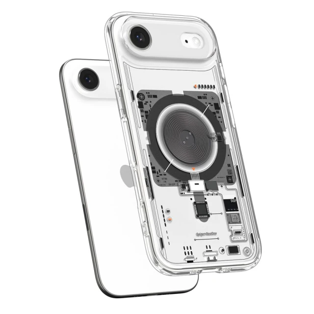 Чохол Spigen Ultra Hybrid для iPhone 17 Air Neo One Clear with MagSafe (ACS10321)
