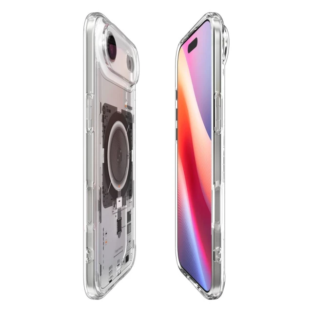 Чохол Spigen Ultra Hybrid для iPhone 17 Air Neo One Clear with MagSafe (ACS10321)