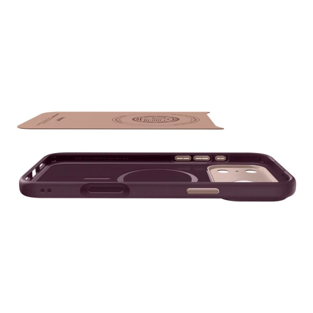 Чохол Spigen Nano Pop для iPhone 17 Pro Burgundy Bean with MagSafe (ACS10327)