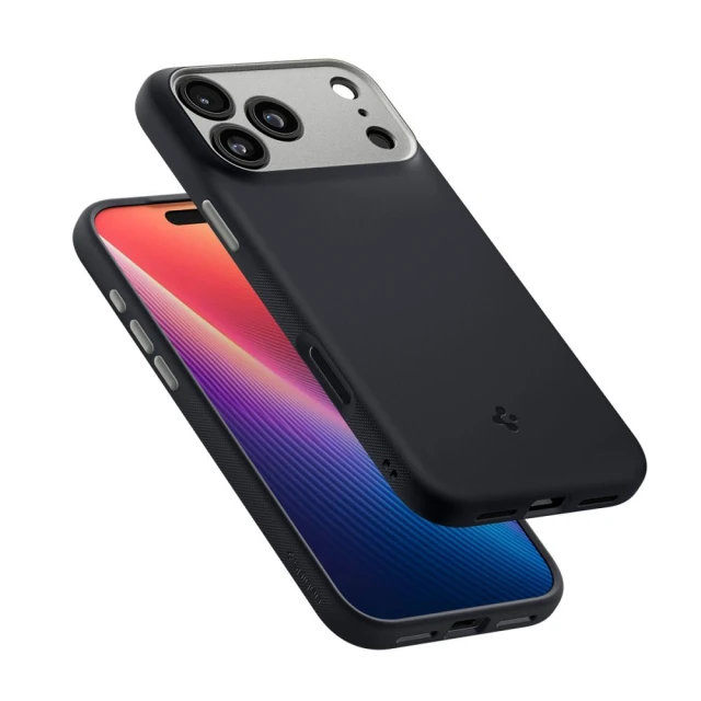 Чохол Spigen Nano Pop для iPhone 17 Pro Black with MagSafe (ACS10328)