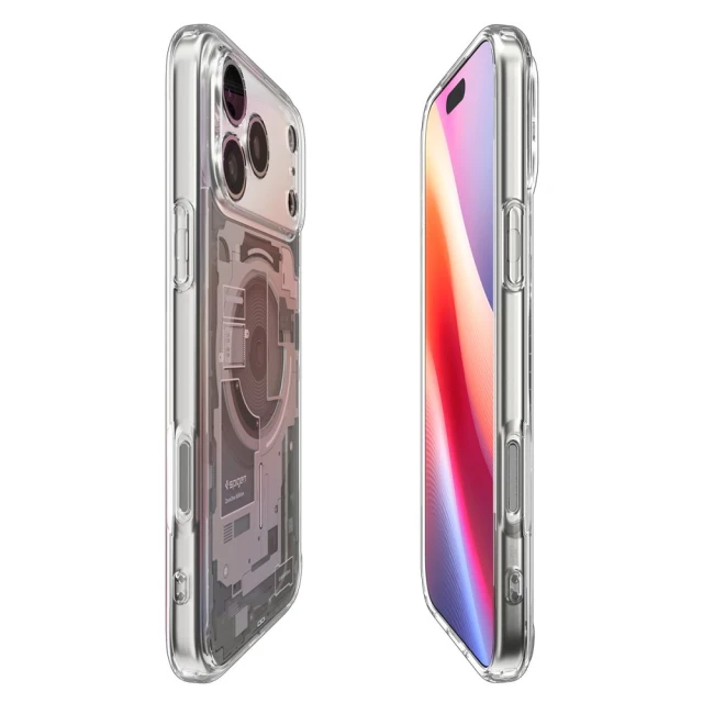 Чохол Spigen Ultra Hybrid для iPhone 17 Pro Zero One Titanium with MagSafe (ACS10352)