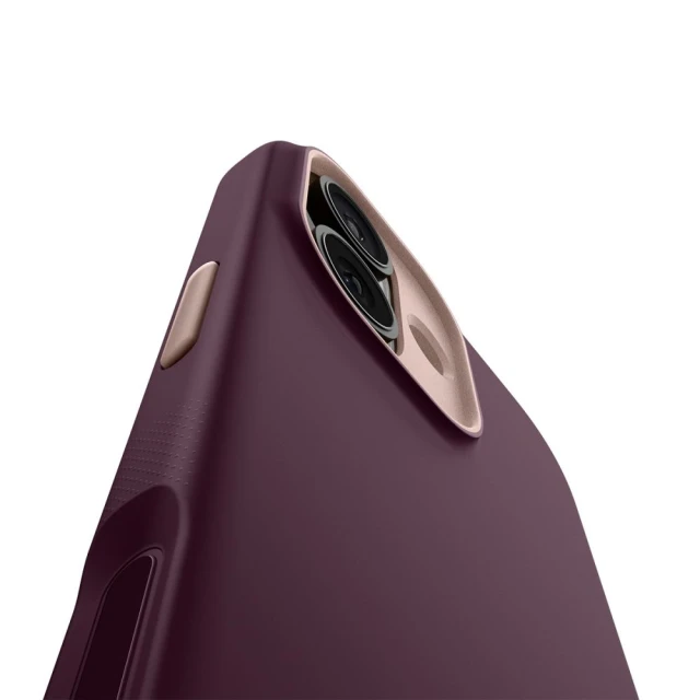 Чохол Spigen Nano Pop для iPhone 17 Burgundy Bean with MagSafe (ACS10365)