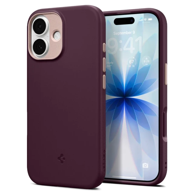 Чохол Spigen Nano Pop для iPhone 17 Burgundy Bean with MagSafe (ACS10365)