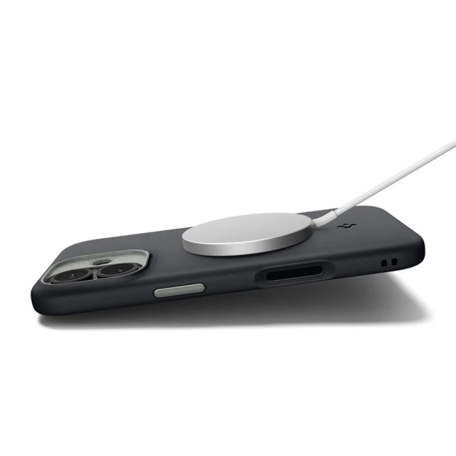 Чохол Spigen Nano Pop для iPhone 17 Black with MagSafe (ACS10366)
