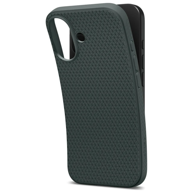 Чехол Spigen Liquid Air для iPhone 17 Abyss Green (ACS10371)