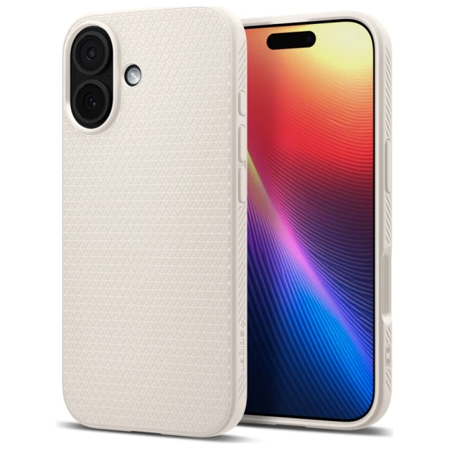 Чохол Spigen Liquid Air для iPhone 17 Natural Titanium (ACS10372)