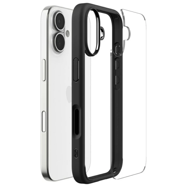 Чехол Spigen Ultra Hybrid для iPhone 17 Matte Black (ACS10377)