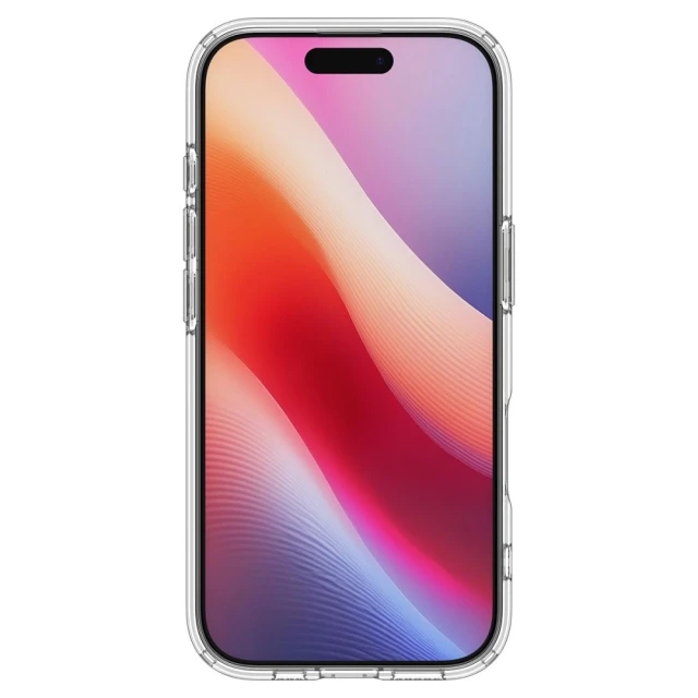 Чохол Spigen Ultra Hybrid для iPhone 17 Grey Transparent with MagSafe (ACS10381)