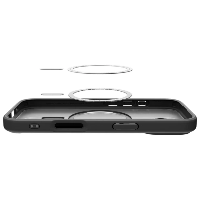 Чохол Spigen Ultra Hybrid для iPhone 17 Frost Black with MagSafe (ACS10383)