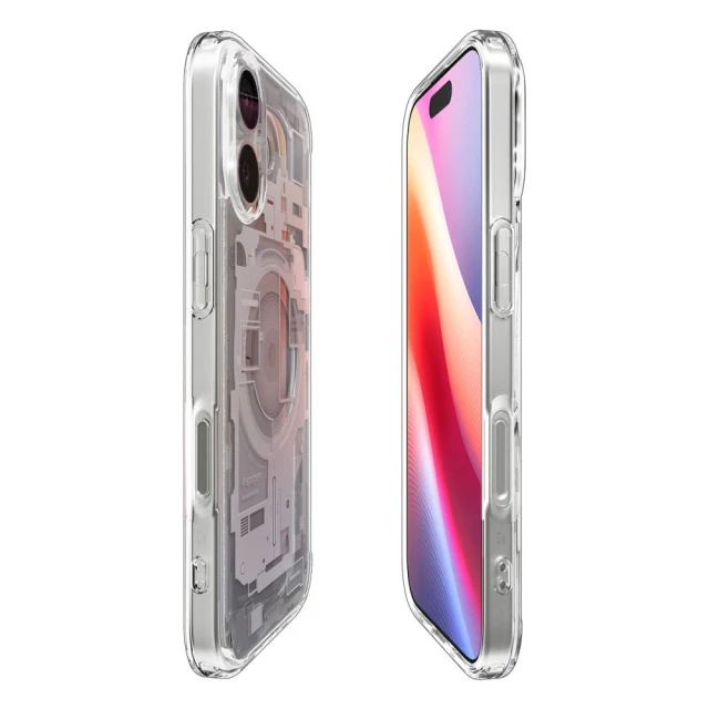 Чохол Spigen Ultra Hybrid для iPhone 17 Zero One White with MagSafe (ACS10385)