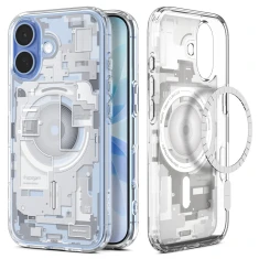 Чохол Spigen Ultra Hybrid для iPhone 17 Zero One White with MagSafe (ACS10385)