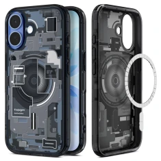 Чохол Spigen Ultra Hybrid для iPhone 17 Zero One Black with MagSafe (ACS10387)
