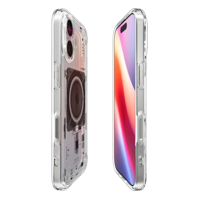 Чохол Spigen Ultra Hybrid для iPhone 17 Neo One Clear with MagSafe (ACS10388)