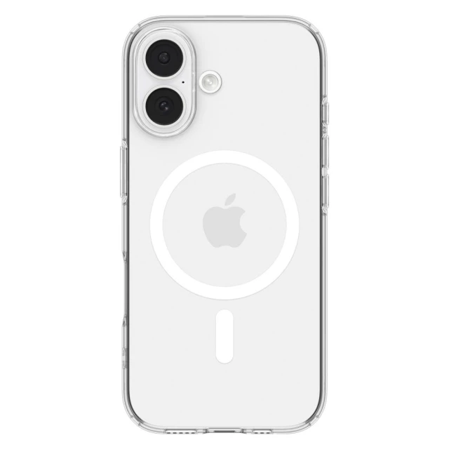 Чехол Spigen Liquid Crystal для iPhone 17 White Transparent with MagSafe (ACS10397)