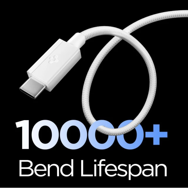 Кабель Spigen Essential Type-C 60W 150cm White (ACA10413)