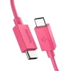 Кабель Spigen Essential Type-C 60W 100cm Pink (ACA10414)