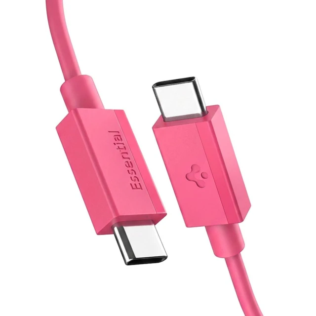 Кабель Spigen Essential Type-C 60W 100cm Pink (ACA10414)