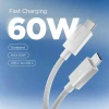 Кабель Spigen Essential Type-C 60W 150cm White (ACA10416)