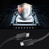 Кабель Spigen Essential Type-C 60W 150cm Black (ACA10417)