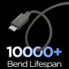 Кабель Spigen Essential Type-C 60W 150cm Gunmetal (ACA10418)