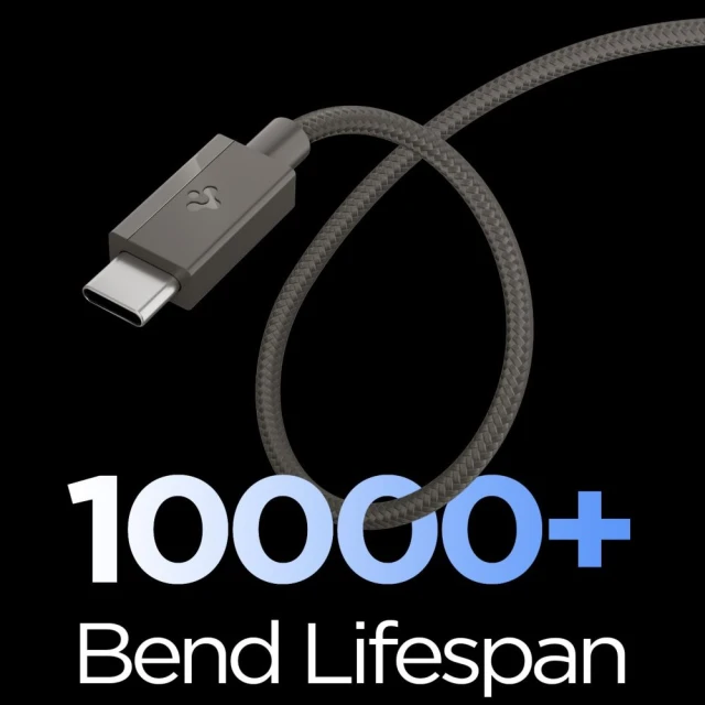 Кабель Spigen Essential Type-C 60W 150cm Gunmetal (ACA10418)