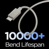 Кабель Spigen Essential Type-C 60W 150cm Natural Titanium (ACA10419)