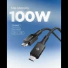 Кабель Spigen EB10015CC Essential Type-C Cable 100W 150cm Black (ACA10421)