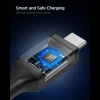 Кабель Spigen EB10015CC Essential Type-C Cable 100W 150cm Black (ACA10421)