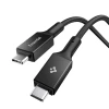 Кабель Spigen EB10015CC Essential Type-C Cable 100W 150cm Black (ACA10421)