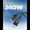 Кабель Spigen EB24015CC Essential Type-C Cable 240W 150cm Black (ACA10423)