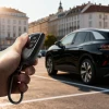 Чохол Spigen VK100 для ключа Volkswagen | Skoda | Seat Black (ACS10426)