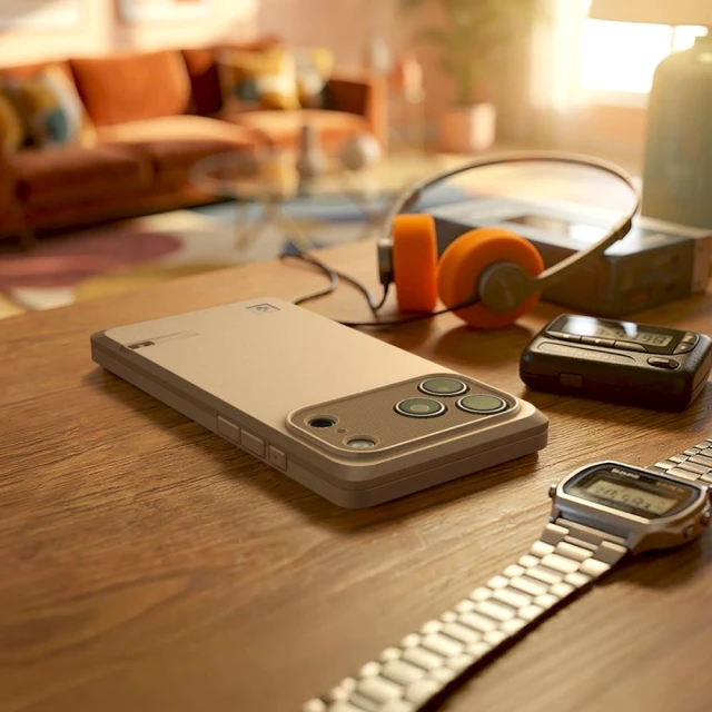 Чохол Spigen Classic LS для iPhone 17 Pro Stone with MagSafe (ACS10479)
