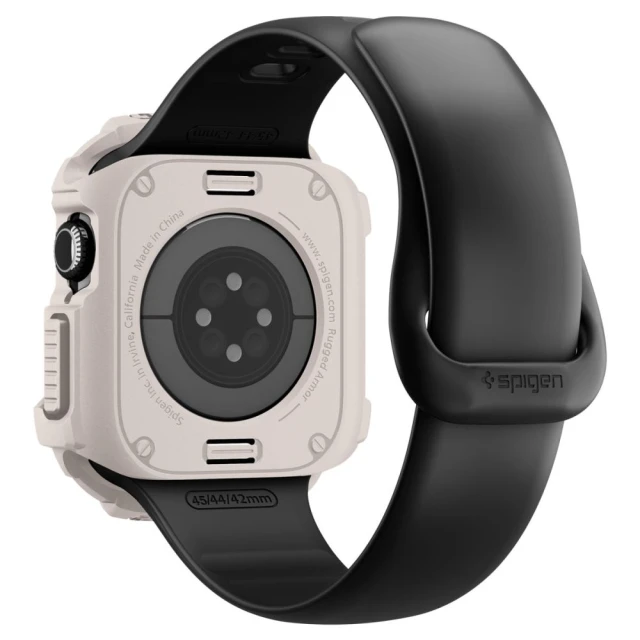 Чохол-ремінець Spigen Rugged Armor V2 для Apple Watch 11 | 10 42 mm Dune Beige (ACS10493)