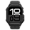 Чохол-ремінець Spigen Rugged Armor Pro V2 для Apple Watch 11 | 10 42 mm Matte Black (ACS10494)