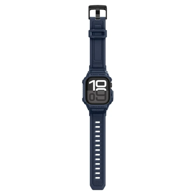 Чохол-ремінець Spigen Rugged Armor Pro V2 для Apple Watch 11 | 10 42 mm Navy Blue (ACS10495)