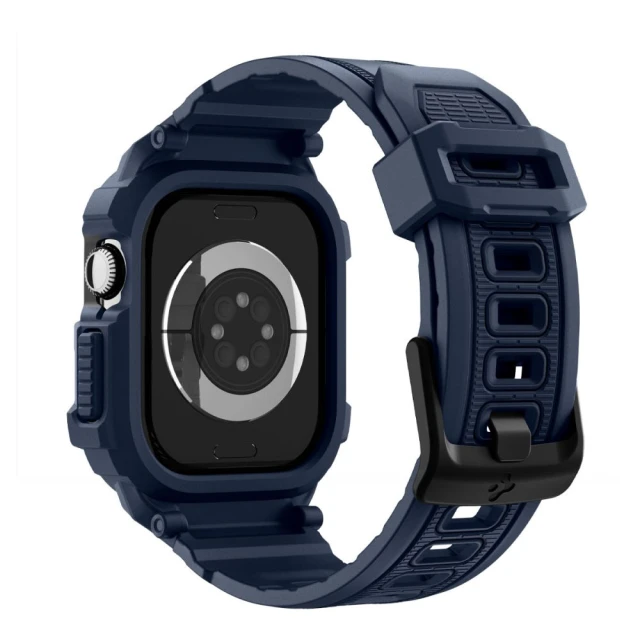 Чохол-ремінець Spigen Rugged Armor Pro V2 для Apple Watch 11 | 10 42 mm Navy Blue (ACS10495)