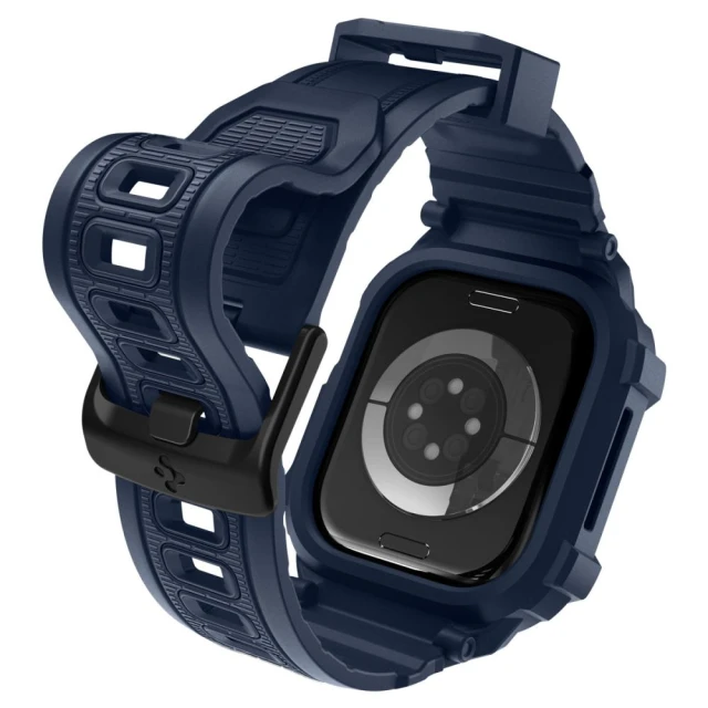 Чохол-ремінець Spigen Rugged Armor Pro V2 для Apple Watch 11 | 10 42 mm Navy Blue (ACS10495)