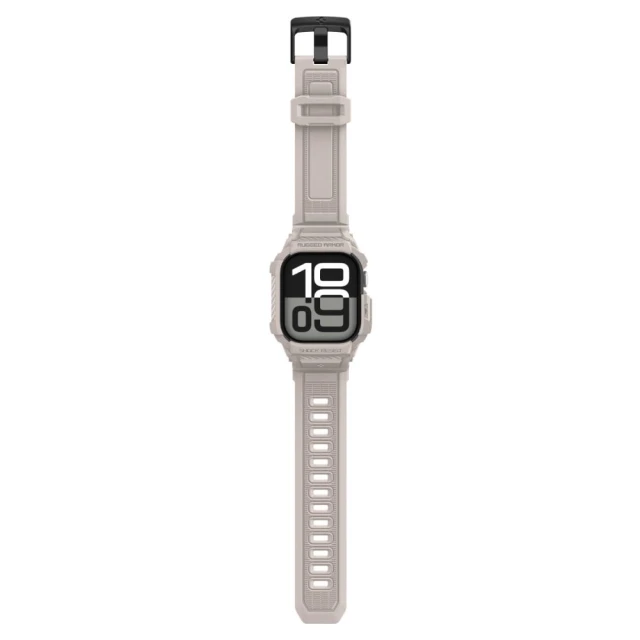 Чохол-ремінець Spigen Rugged Armor Pro V2 для Apple Watch 11 | 10 42 mm Dune Beige (ACS10496)