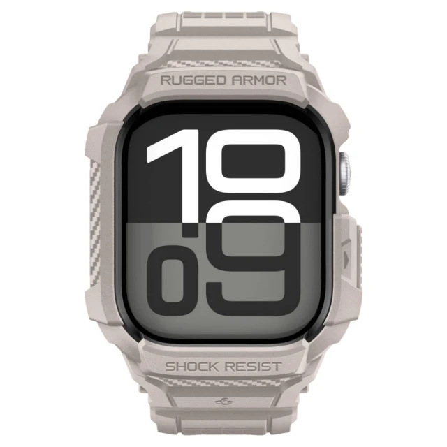 Чохол-ремінець Spigen Rugged Armor Pro V2 для Apple Watch 11 | 10 42 mm Dune Beige (ACS10496)