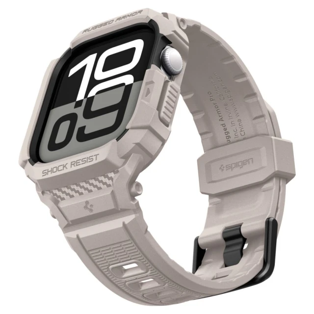 Чохол-ремінець Spigen Rugged Armor Pro V2 для Apple Watch 11 | 10 42 mm Dune Beige (ACS10496)